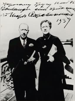 Stravinsky and Nadia Boulanger, 1937