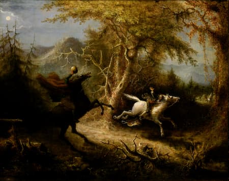 John Quidor: The Headless Horseman Pursuing Ichabod Crane, 1858
