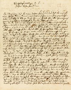 Mozart's letter to Puchberg