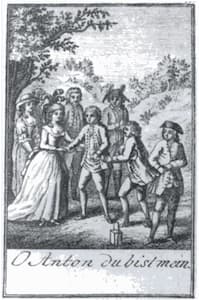 Benedikt Schack and Schikaneders Troupe in performance, 1791