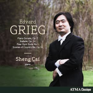 New album on the lesser-known piano music by Grieg