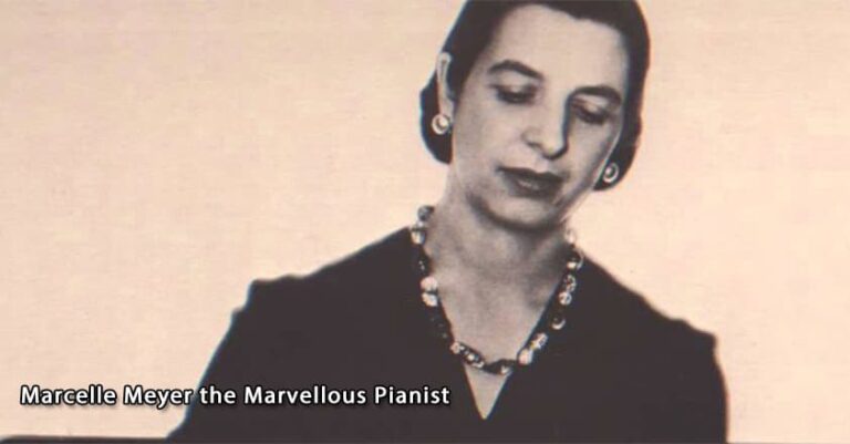 Marcelle Meyer the French pianist