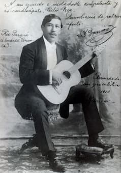 Agustín Barrios Mangoré, 1910