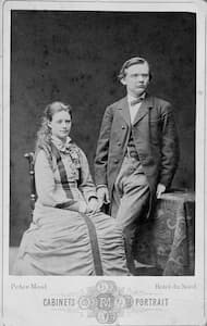 Amanda Röntgen-Maier and Julius Röntgen