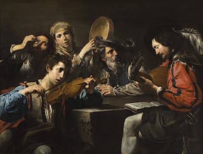 Valetin de Boulogne: A Musical Party, ca. 1623-1626 (LACMA)