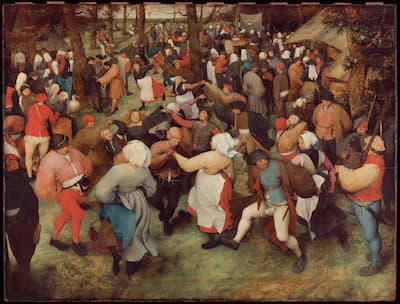 Pieter Bruegel the Elder: The Wedding Dance, 1566 (DIA)