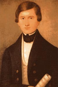 Donizetti as a young man