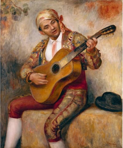 Pierre-Auguste Renoir: The Spanish Guitarist, 1894 (DIA)