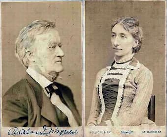 Richard Wagner and Cosima Liszt-Bülow