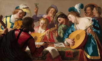 Gerard van Honthorst: The Concert (1623) (Washington, DC: National Gallery of Art)