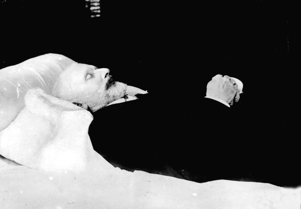 Tchaikovsky on his death bed