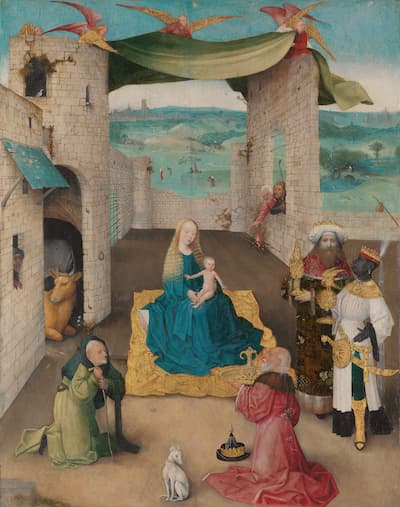 Bosch: The Adoration of the Magi (Metropolitan Museum of Art)