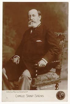 Camille Saint-Saëns in 1900