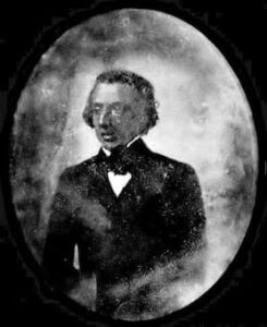 Chopin in an 1846 daguerreotype