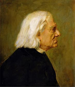 Franz von Lenbach: Franz Liszt (1884)