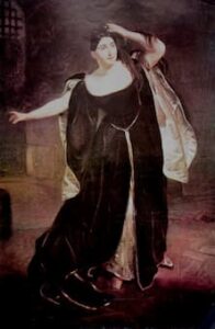 Actress Juditta Pasta as Anna Boleyn