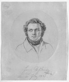 Kupelwieser: Schubert, 1821