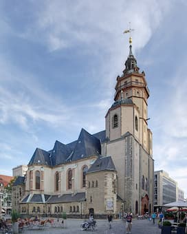 The Church of St. Nicholas in Leipzig