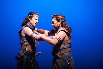 John Tessier (Nadir) and Brett Polegato (Zurga) (2015) (Seattle Opera)