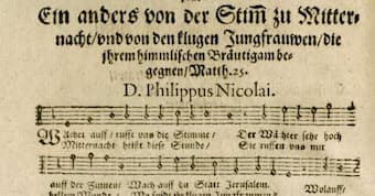 Hymn tune by Philipp Nicolai