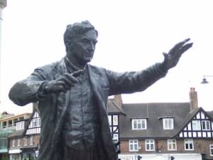 Statue of Ralph Vaughan Williams