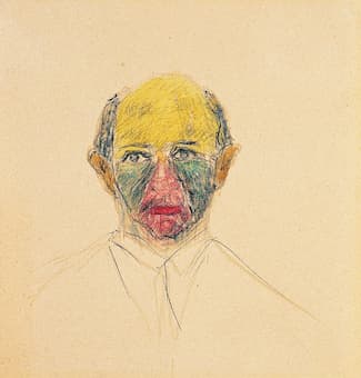Arnold Schoenberg: Self-Portrait (1921-22)