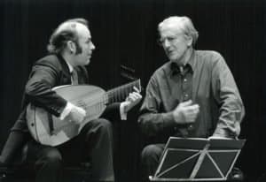 Julian Bream and Peter Pears