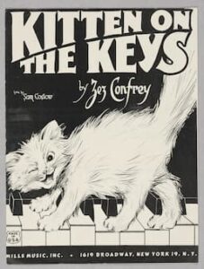Kitten on the Keys sheet music (1922)