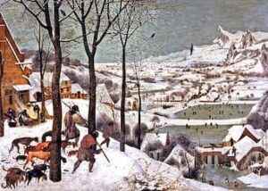 Bruegel: Hunters in the Snow (1565) (Kunsthistorisches Museum)