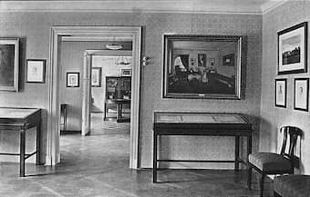 Interior of Schubert-Haus Museum, Nussdorfer Strasse 54, Vienna