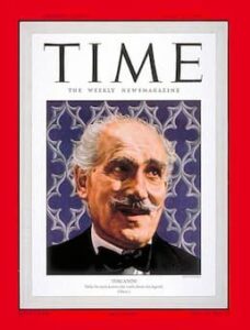 Toscanini on Time Magazine, 1948