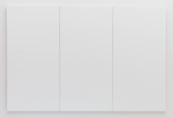 Robert Rauschenberg: White Painting [3 panel] (1951) (San Francisco Museum of Modern Art)