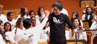Dudamel with Youth Orchestra of Los Angeles