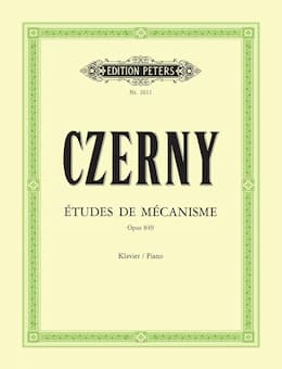 Carl Czerny: Preliminary Studies to the School of Velocity for piano, Op. 849