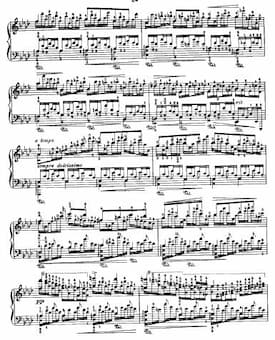 Chopin-Godowsky: Etude No. 25 in A-flat major