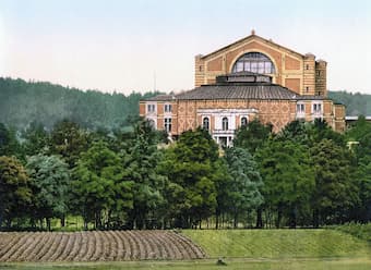 Festspielhaus Bayreuth in 1900