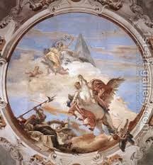 Giovanni Battista Tiepolo: Bellerophon on Pegasus