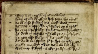 15th century poem "I syng of a mayden", ‘As Dew in Aprille’