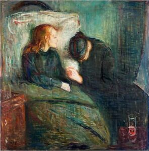 Munch: The Sick Child (1896) (Gothenburg Museum of Art)