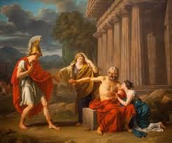 Jean Antoine Théodore Giroust: Oedipus at Colonus