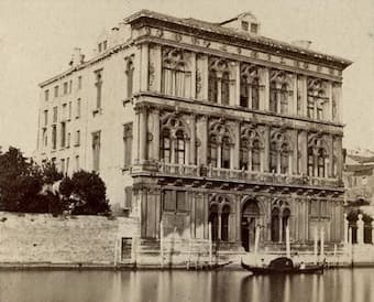 Venice. Palazzo Vendramin. 1870s