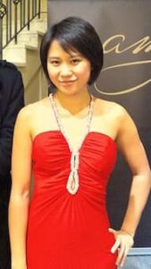Yuja Wang, after her piano concert in Stadtcasino, Basel, Switzerland, on 19th March 2012