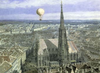 St. Stephen’s Cathedral in Vienna, 1847