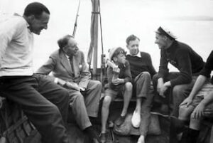 Benjamin Britten in Aldeburgh, 1949