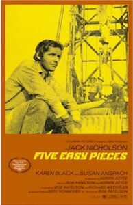"Five Easy Pieces" uses Chopin's Prelude in E minor in the movie