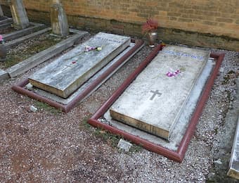 Graves of Igor and Vera Stravinsky