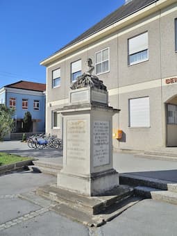 Joseph Haydn monument in Rohrau, Lower Austria, Austria