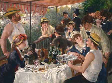 Renoir’s Luncheon of the Boating Party and Haskell Small’s Renoir's Feast