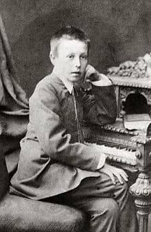 Sergei Rachmaninoff at 10 years old