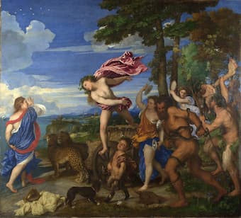 Titian: Bacchus and Ariandne 